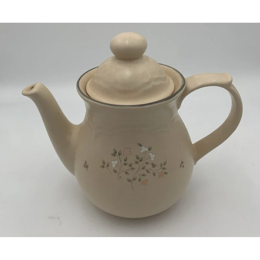 Remembrance by Pfaltzgraff 48 OZ. BEVERAGE SERVER ,Creamer & Sugar Bowl No Lid